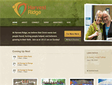 Tablet Screenshot of harvestridge.org